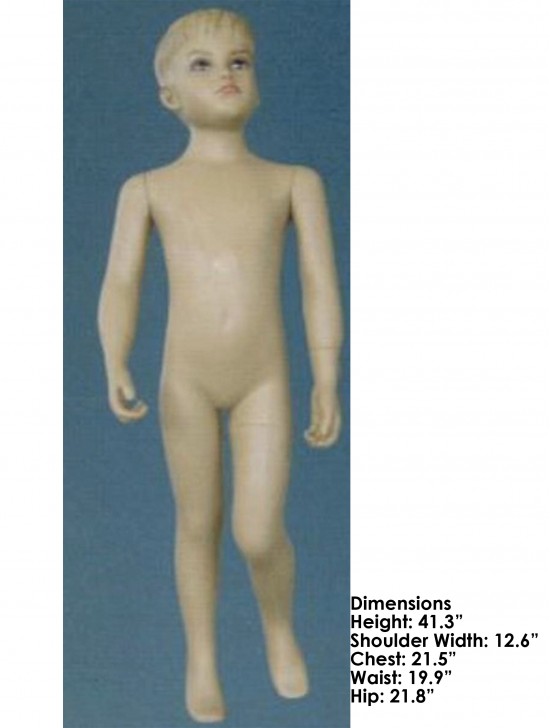 Full Size Child  Mannequin Display